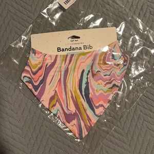 Little Sleepies | Pink Marble Swirl Bib